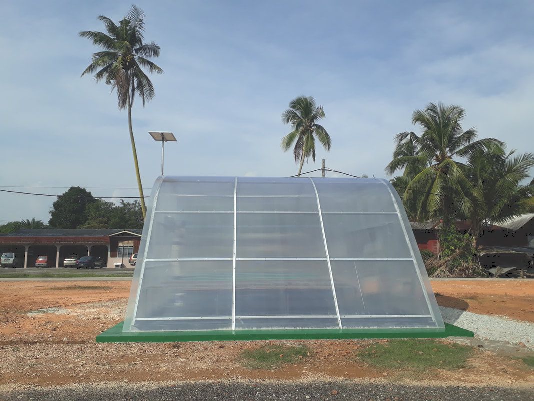 cara kerja solar dryer dome