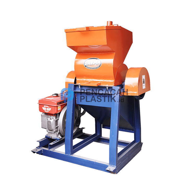 Mesin Pencacah Limbah Sederhana Portabel