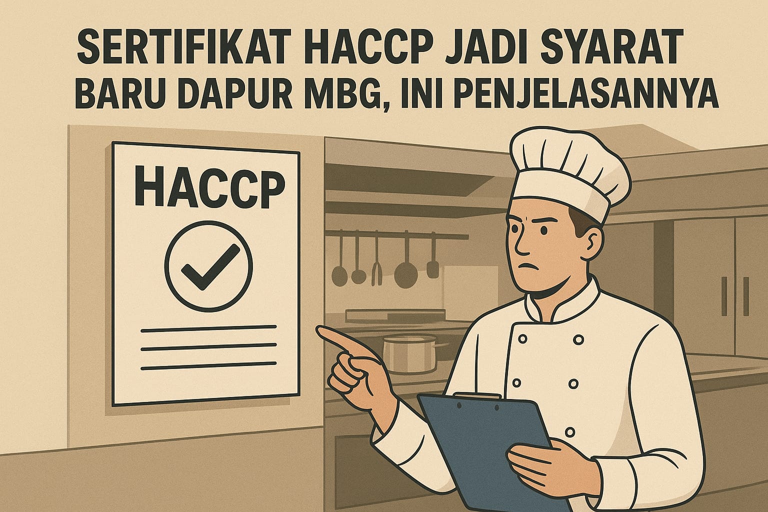 penerapan haccp dapur mbg